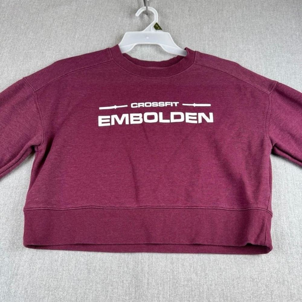 Women's CrossFit cropped‎ sweatshirt Medium